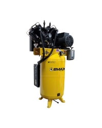 EMAX 80 Gallon 175 Psi 230/460V 3-Phase 10HP Vertical Air Compressor