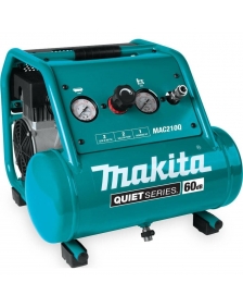 Makita Quiet Series Air Compressor 1 HP 2 Gallon Oil Free Electric