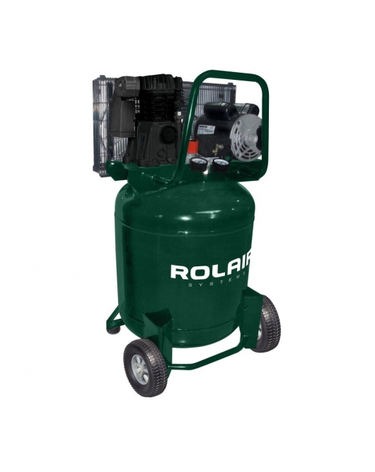 Rolair 29 Gallon 2HP 6.2 CFM Electric Wheeled Portable Air Compressor