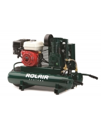 Rolair 6.5 HP Honda 13.8 CFM@90PSI 9 Gall Twin Tank Compressor