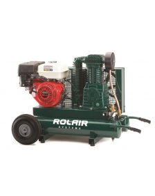 Rolair 9HP (270cc) Honda 20.1 CFM@90PSI 9 Gall Twin Tank Compressor