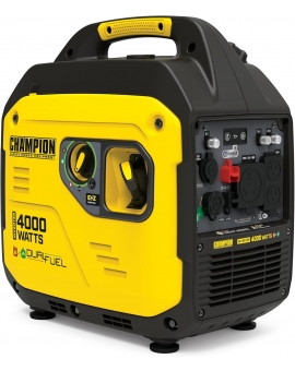 Champion Power Equipment 4000-Watt Dual Fuel RV Ready Portable Inverter Generator with Quiet Technology and CO Shield