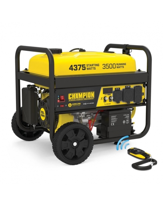 Champion Power Equipment 3500 Watt RV Ready Portable Generator with Wireless Remote Start CARB
