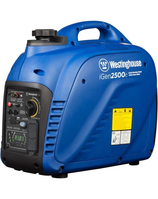 Westinghouse Outdoor Power Portable Inverter Generator with CO Sensor - IGEN2500C Westinghouse Outdoor Power Portable Inverter Generator with CO Sensor - IGEN2500C