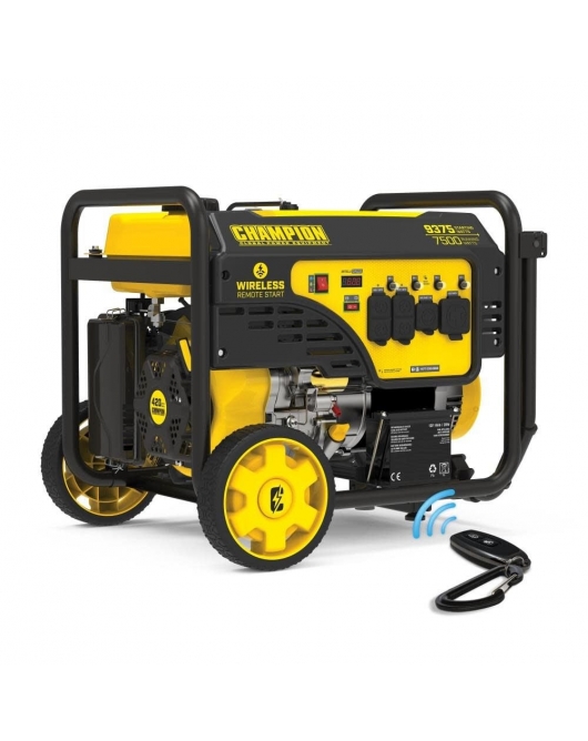 Champion Power Equipment 7500-Watt Portable Generator with Wireless Remote Start - 201004
