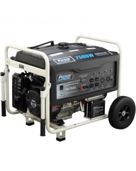 Pulsar Products PG7500 7500W Peak 6000W Rated Portable Gas-Powered Generator with Electric Start