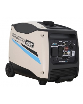 Pulsar Products Silent Series 4500W Peak 3700W Rated Portable Inverter Generator with Remote Start