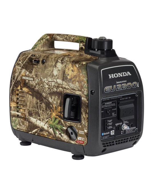 Honda Inverter Generator Gas Camo 121cc 2200W with CO Minder