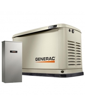 Generac Guardian 10kW Home Backup Generator with 16-circuit Transfer Switch WiFi-Enabled