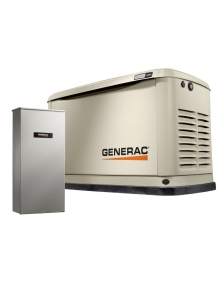 Generac Guardian 14kW Home Backup Generator with 16-circuit Transfer Switch WiFi-Enabled
