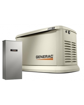 Generac Guardian 26kW Air-Cooled Standby Generator with Whole House Switch Wi-Fi Enabled Generac Guardian 26kW Air-Cooled Standby Generator with Whole House Switch Wi-Fi Enabled