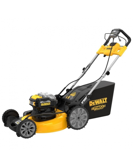 DEWALT 2X20V MAX Lawn Mower Kit Brushless Cordless 21 1/2in Rear Wheel Drive Self Propelled
