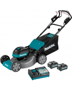 Makita 40V max XGT 21in Lawn Mower Self Propelled Commercial 4Ah Kit Brushless