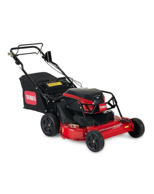 Toro TurfMaster Revolution 30in 60V Max Electric Mower with 10Ah Battery 3pk & Charger Kit
