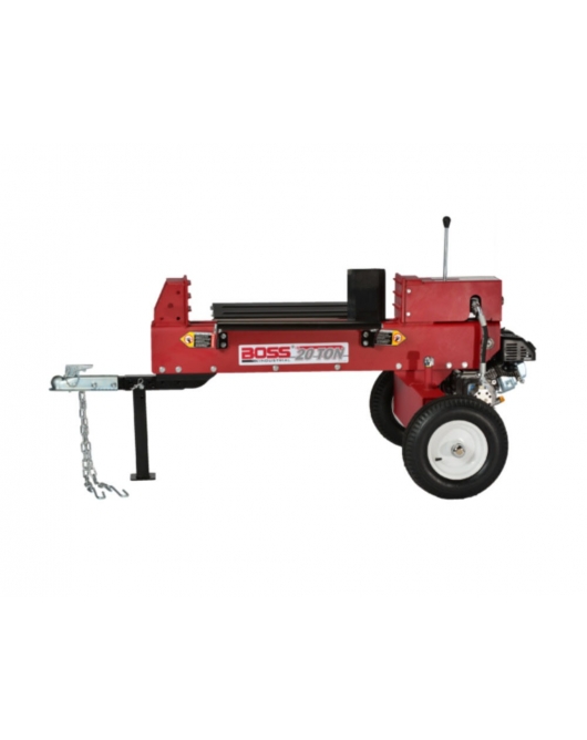 Boss Industrial Log Splitter Gas 20 Ton Dual Action Horizontal