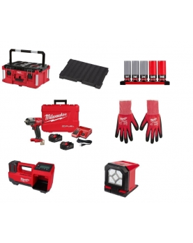 Milwaukee Roadside Assistance Kit Mid Torque Milwaukee Roadside Assistance Kit Mid Torque