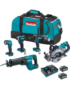 Makita 40V max XGT Brushless Cordless 5-Piece Combo Kit (4.0Ah) - GT500M Makita 40V max XGT Brushless Cordless 5-Piece Combo Kit (4.0Ah) - GT500M