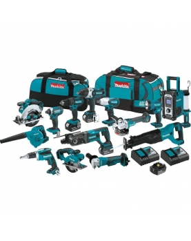 Makita 18V LXT Lithium-Ion Cordless 15-Pc. Combo Kit (3.0Ah) Makita 18V LXT Lithium-Ion Cordless 15-Pc. Combo Kit (3.0Ah)